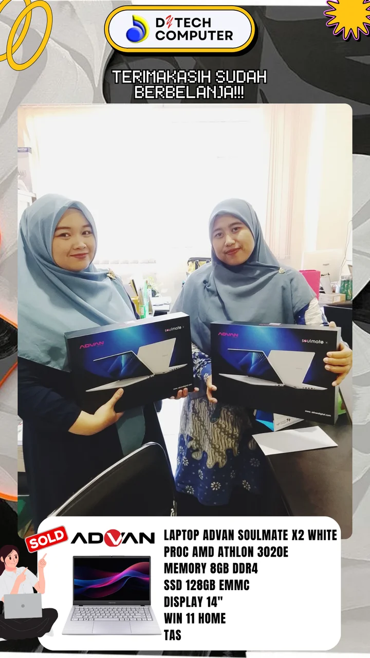 Testimoni pembelian Advan