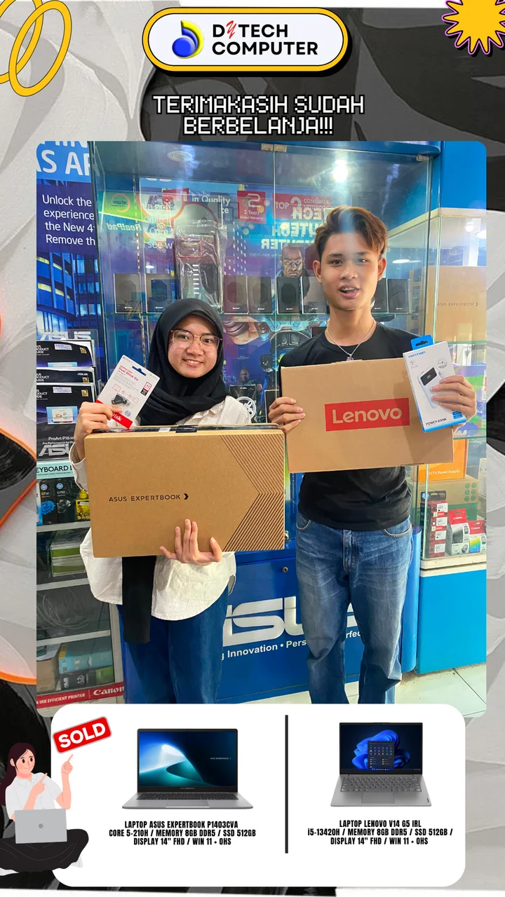 Testimoni laptop Lenovo ASUS