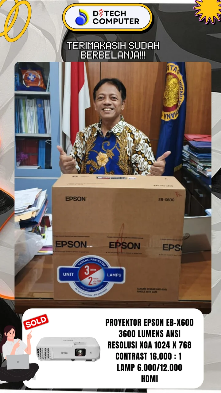 Testimoni proyektor Epson